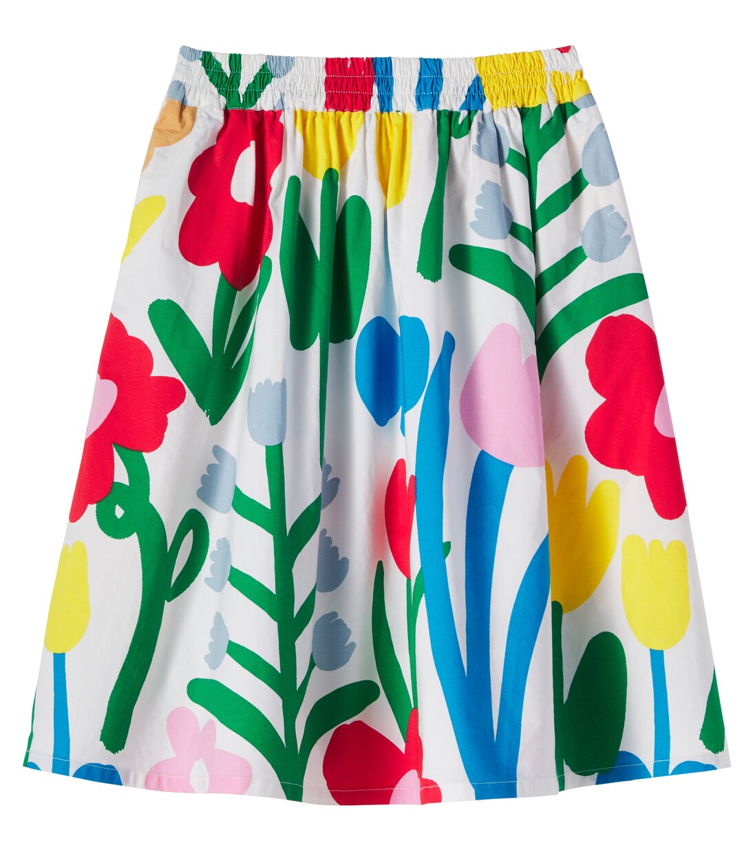 Floral cotton skirt | Stella McCartney Kids