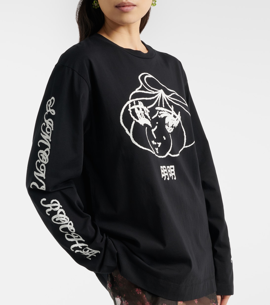 Dim Sum cotton jersey T-shirt | Simone Rocha