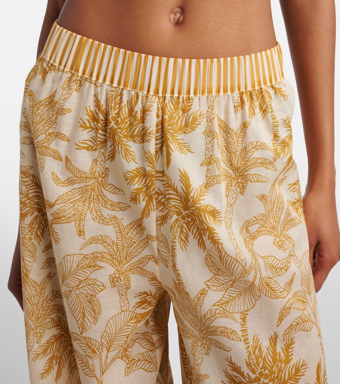 Itinerant printed cotton wide-leg pants | Eres