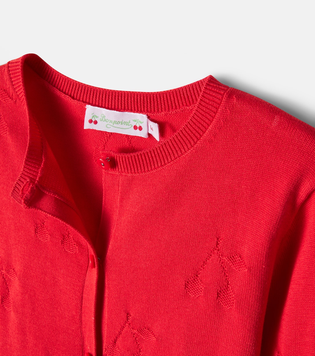 Lysia cotton cardigan | Bonpoint