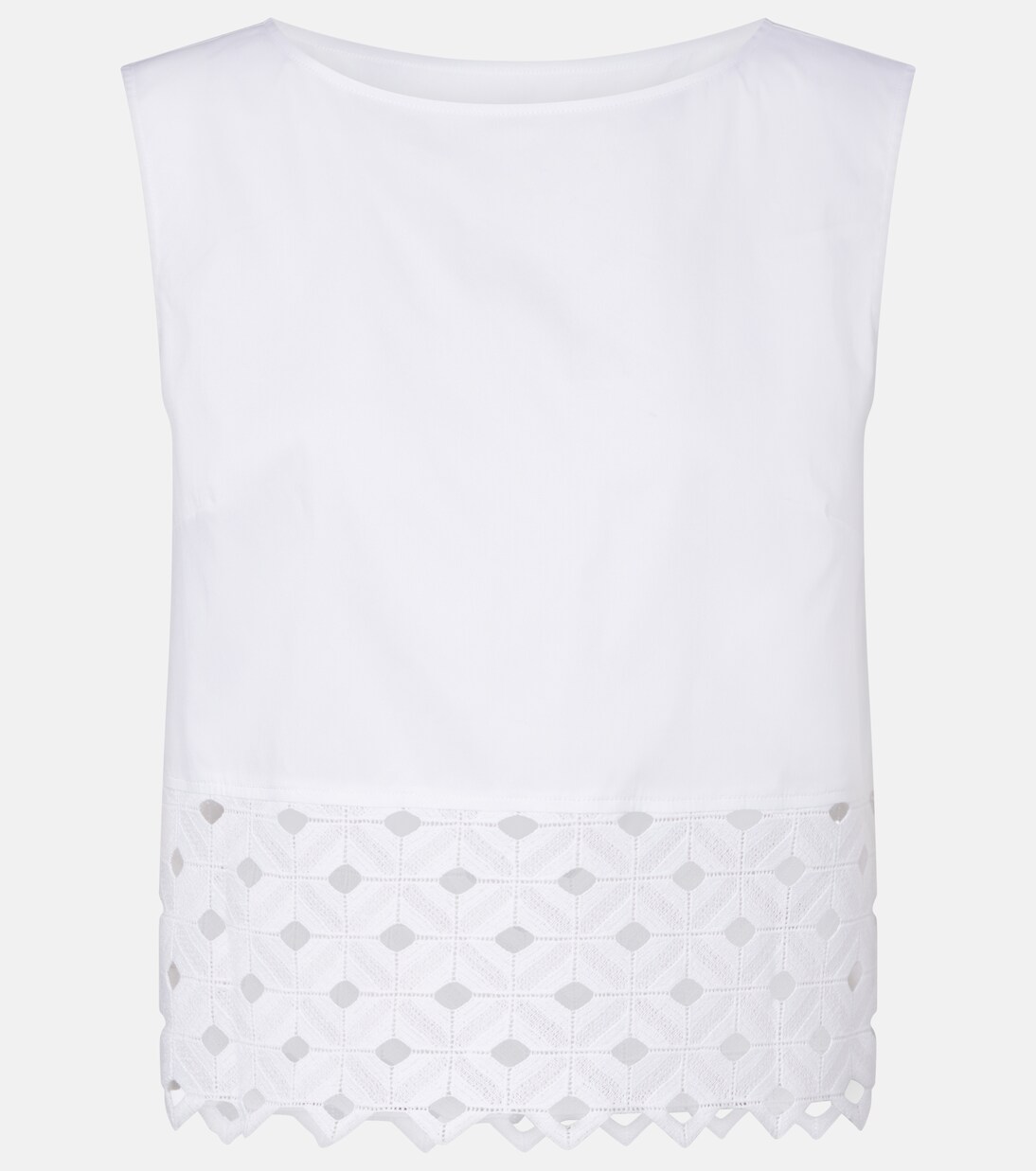 Maggio cotton-blend top | Max Mara
