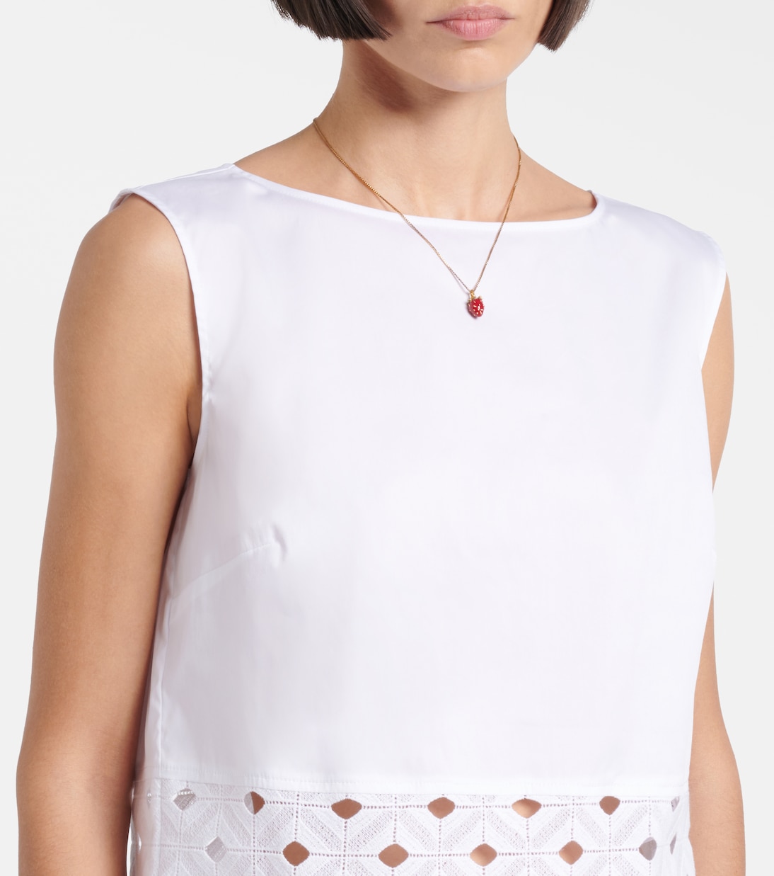 Maggio cotton-blend top | Max Mara