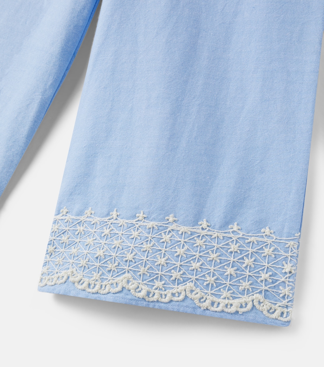 Florelia embroidered cotton pants | Louise Misha