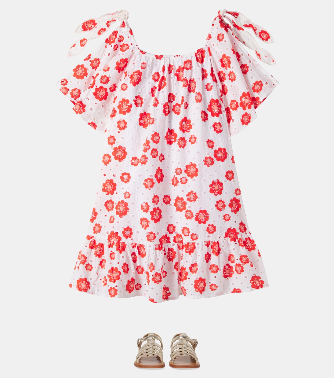 Robe Florinha en dentelle de coton | Fábula