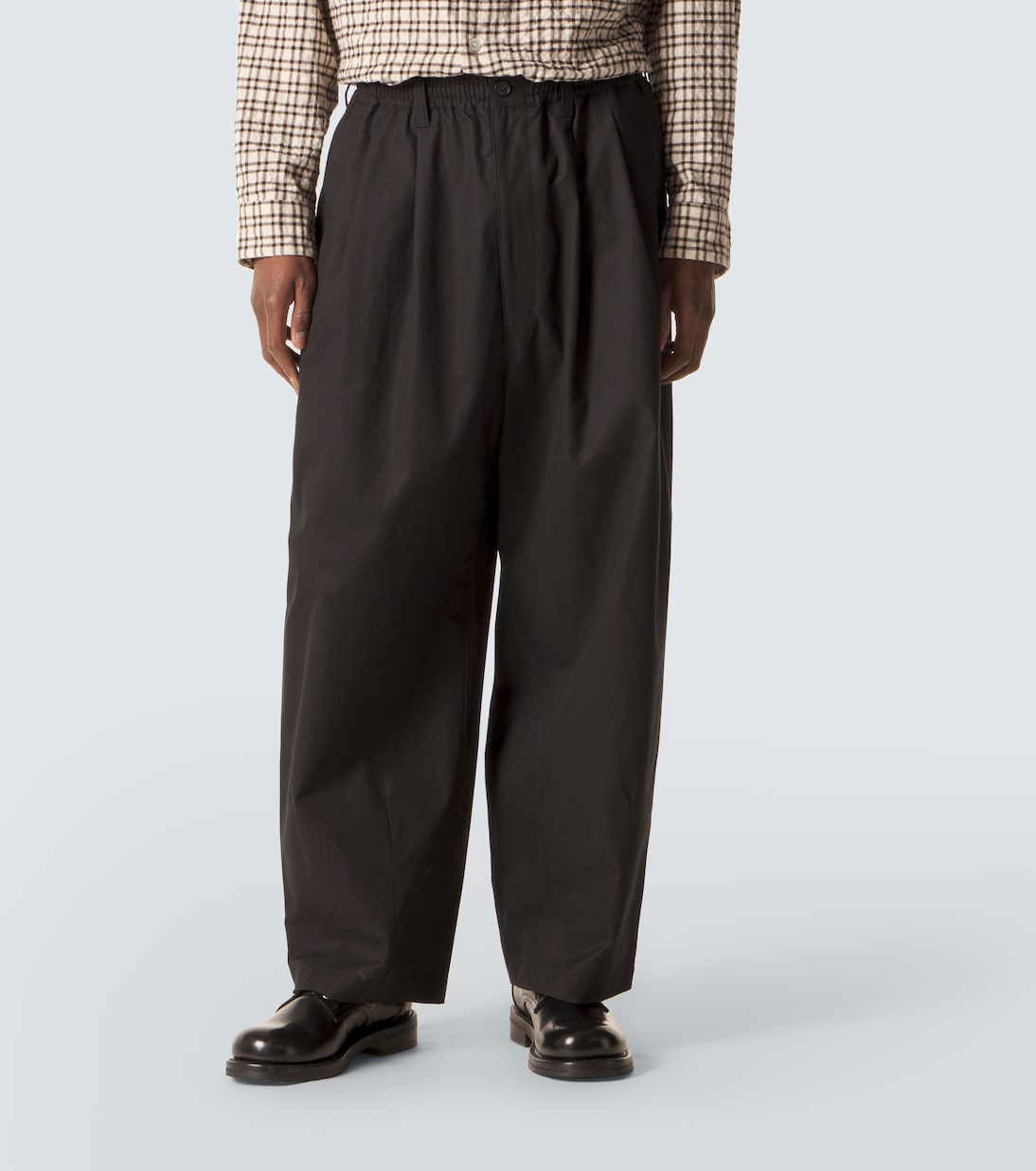 Cotton twill wide-leg pants | Comme des Garçons Homme