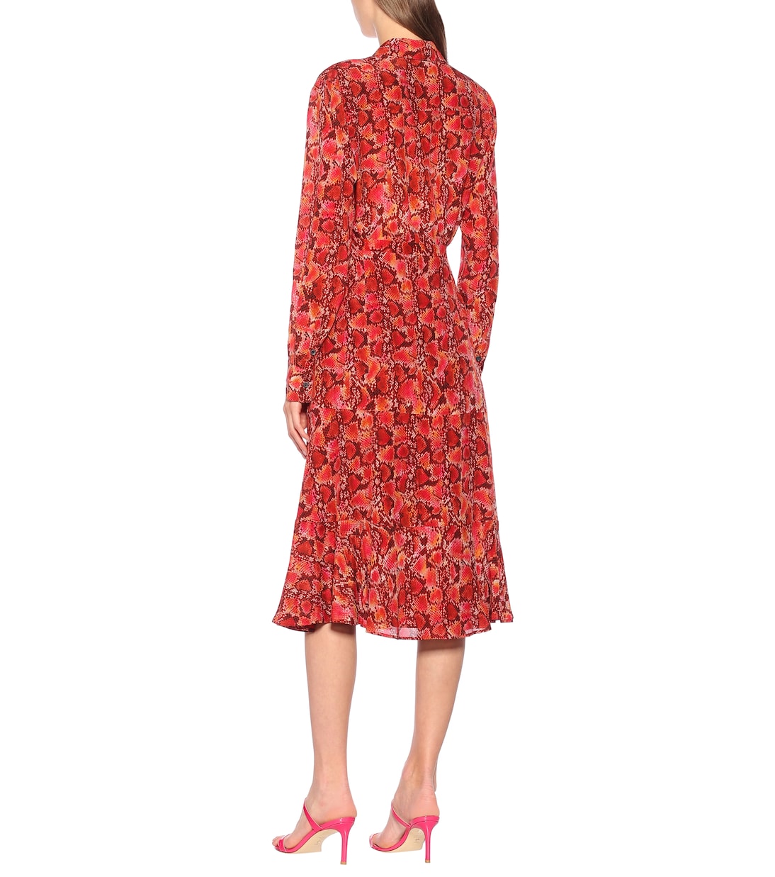 Clementine snake-print silk skirt | Altuzarra