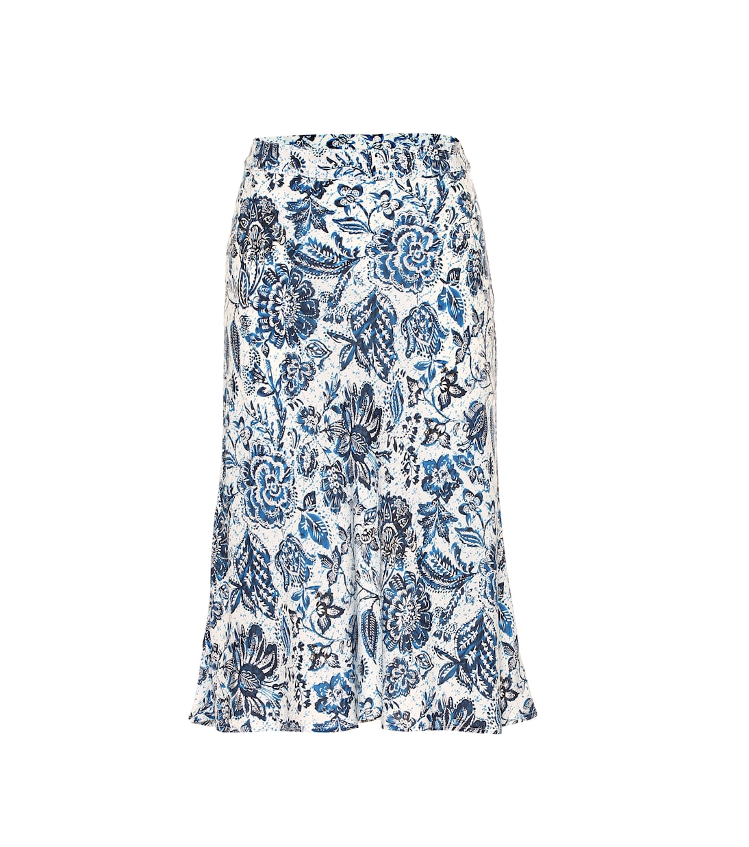 Jupe midi Aila à fleurs | Velvet