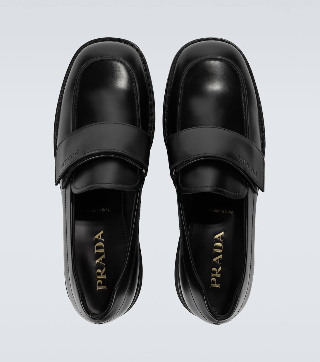 Loafers aus Leder | Prada