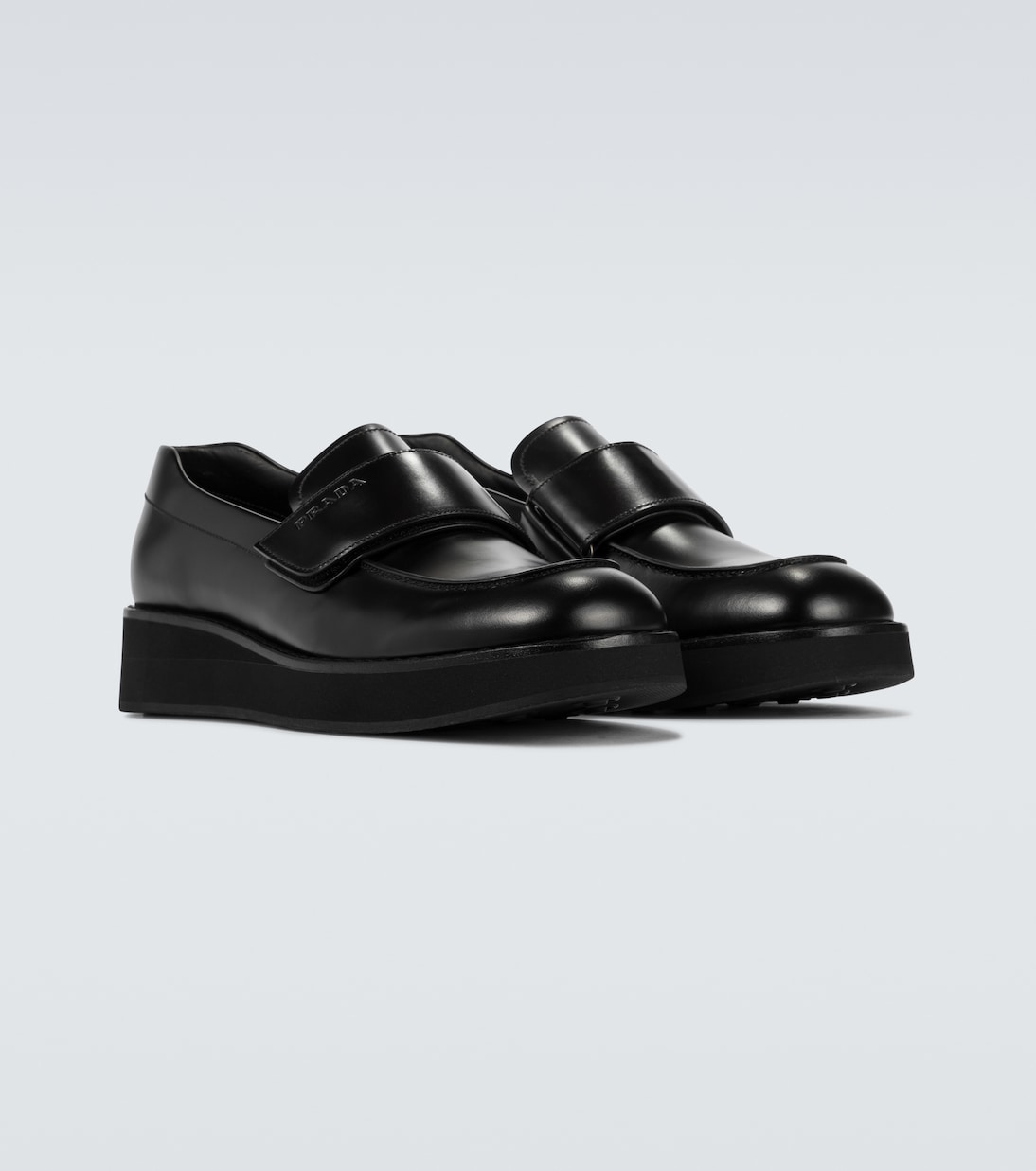 Loafers aus Leder | Prada
