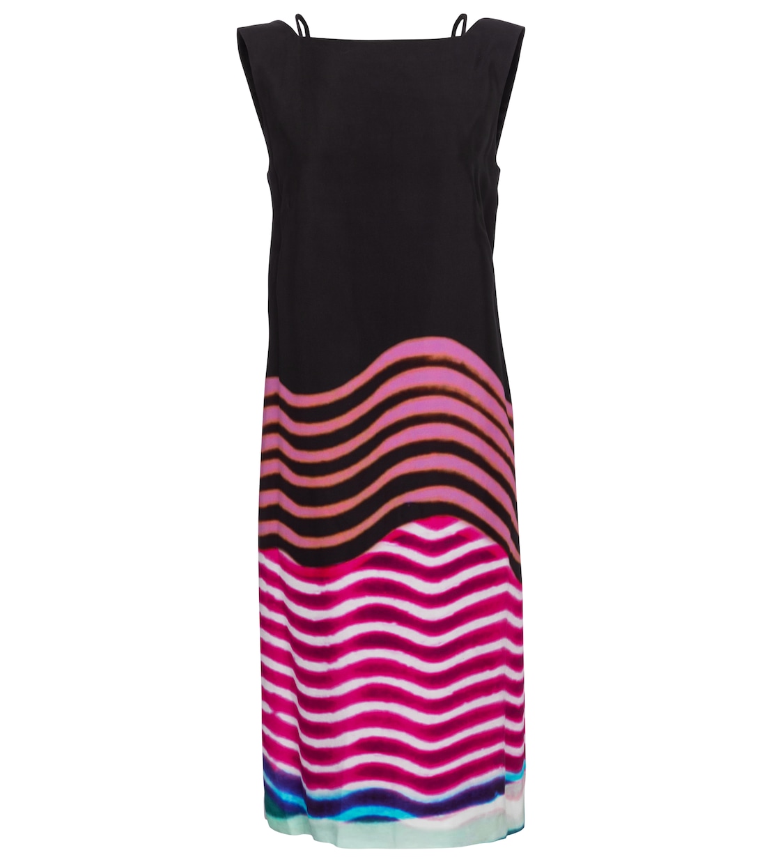 Printed boatneck midi dress | Dries Van Noten