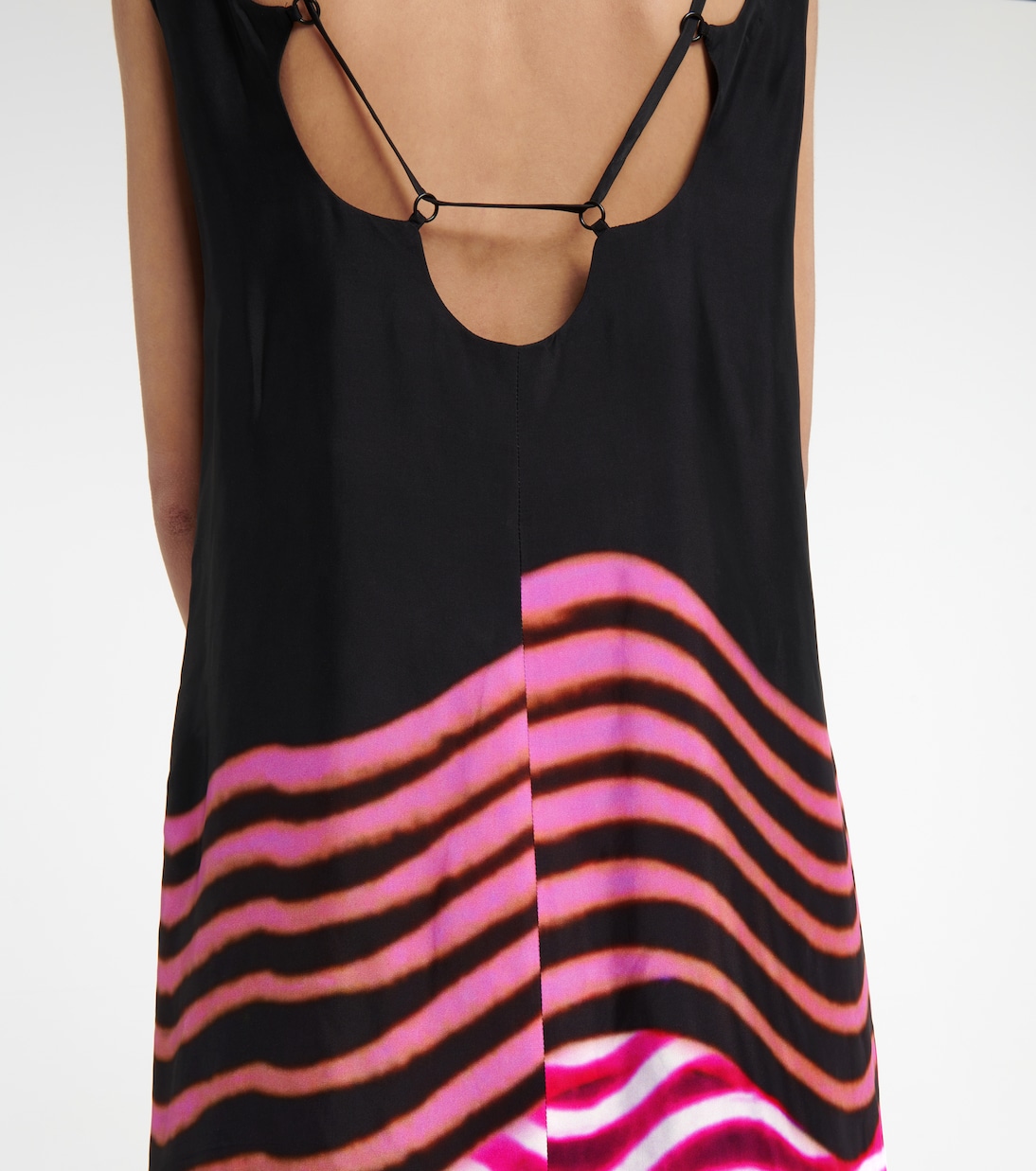 Printed boatneck midi dress | Dries Van Noten