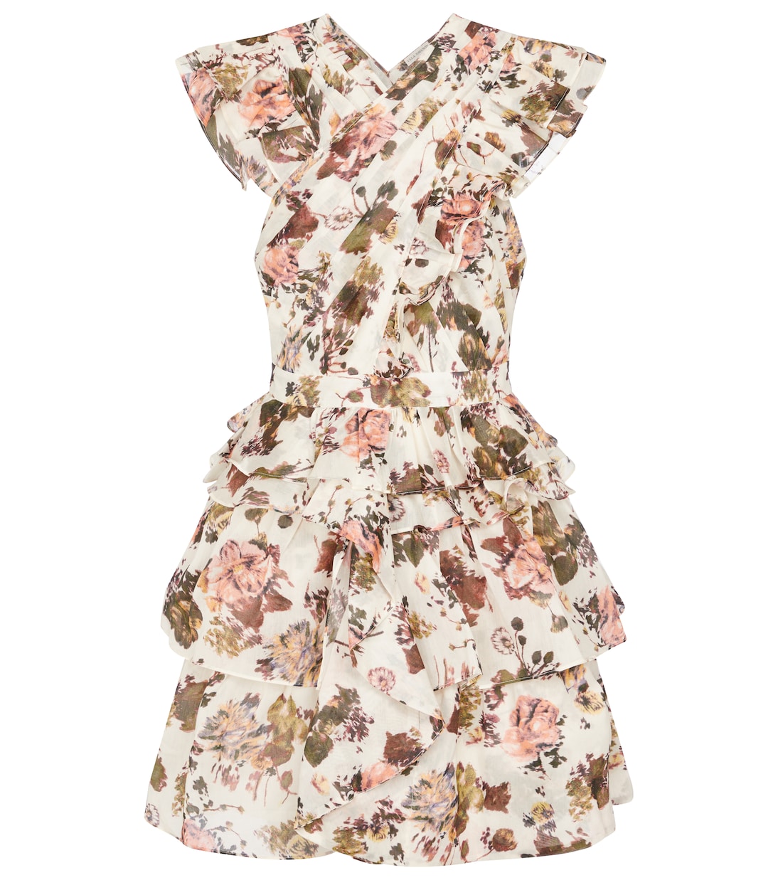 Robe Sarafina en coton et soie à fleurs | Ulla Johnson