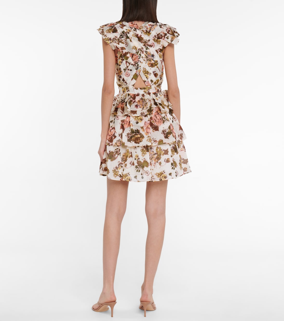 Robe Sarafina en coton et soie à fleurs | Ulla Johnson