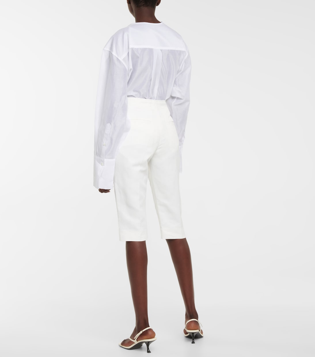 Mid-rise Bermuda shorts | Toteme