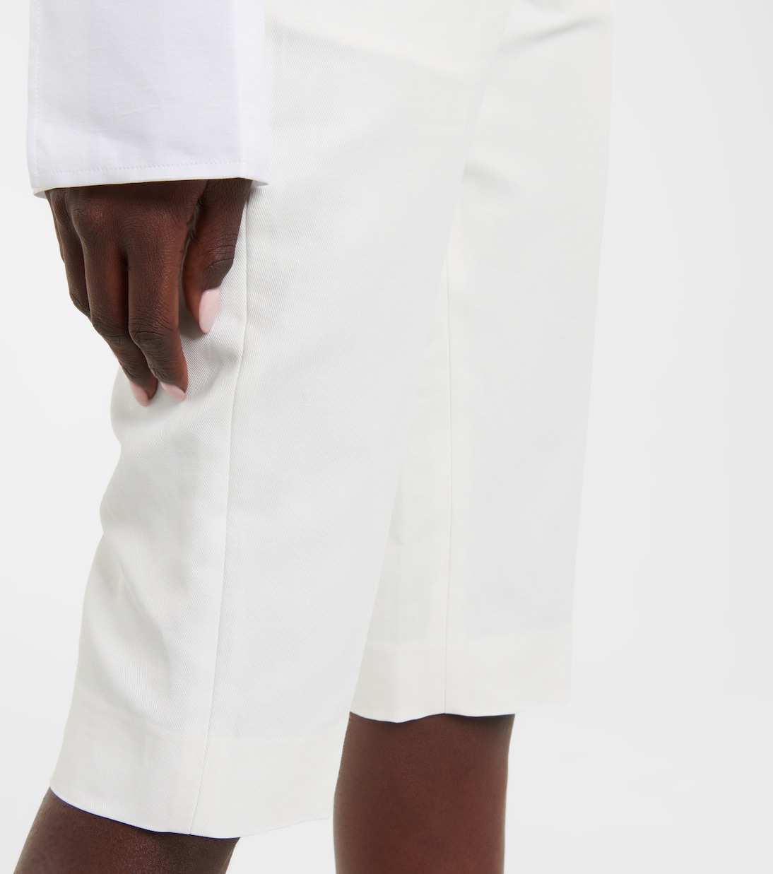 Mid-rise Bermuda shorts | Toteme