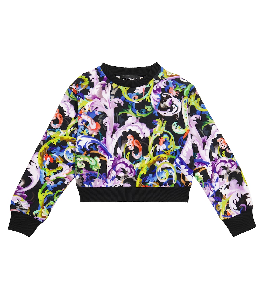Sweatshirt Barocco aus Baumwolle | Versace Kids