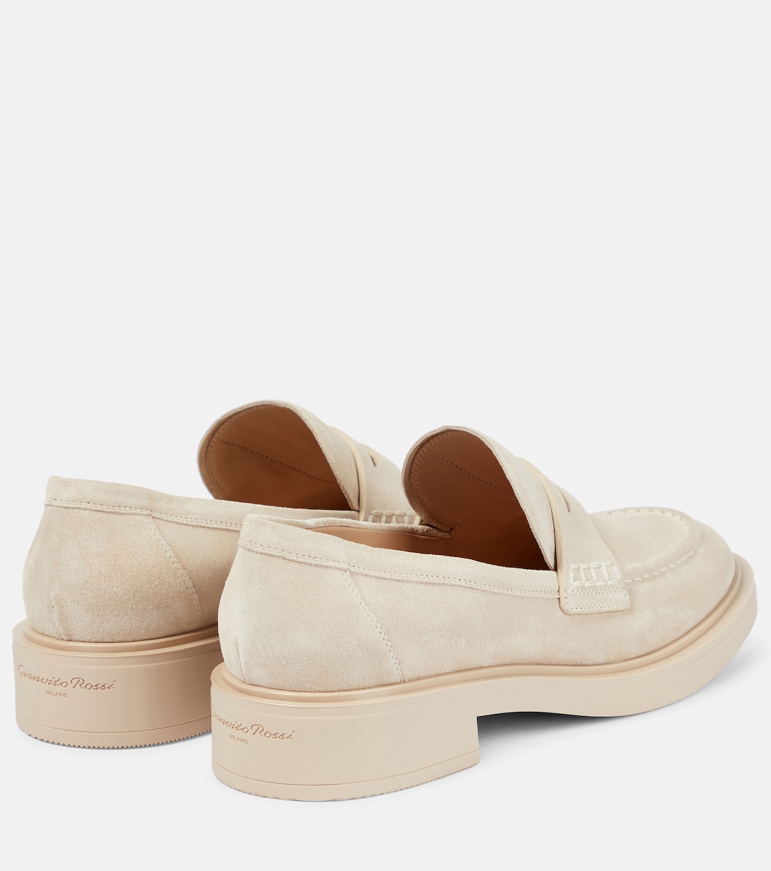 Mocassins Harris en daim | Gianvito Rossi