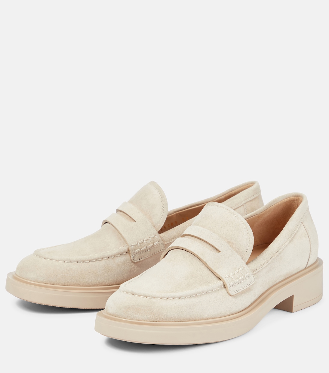 Mocassins Harris en daim | Gianvito Rossi