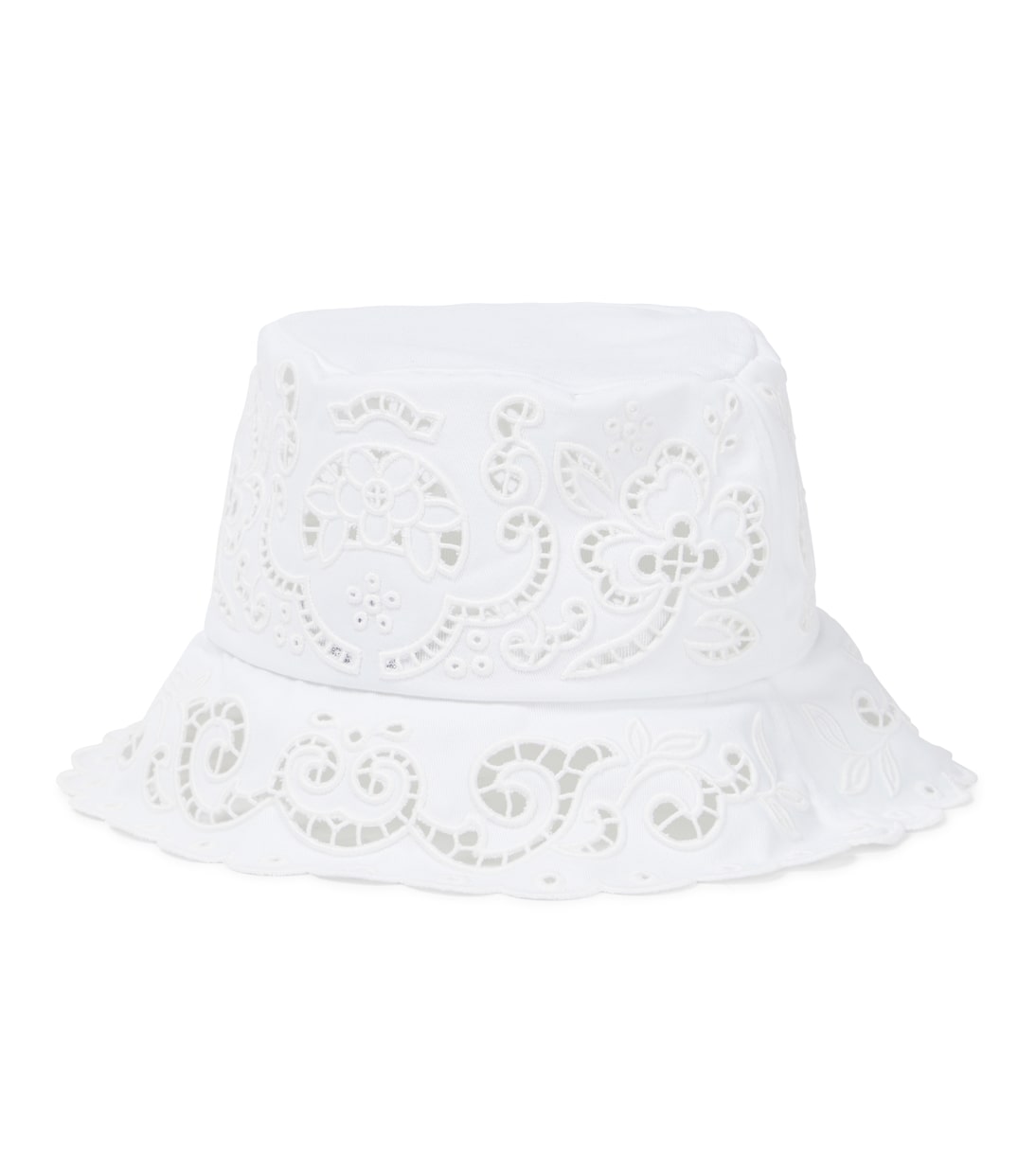 Sombrero de pescador con bordado inglés | Dolce&Gabbana