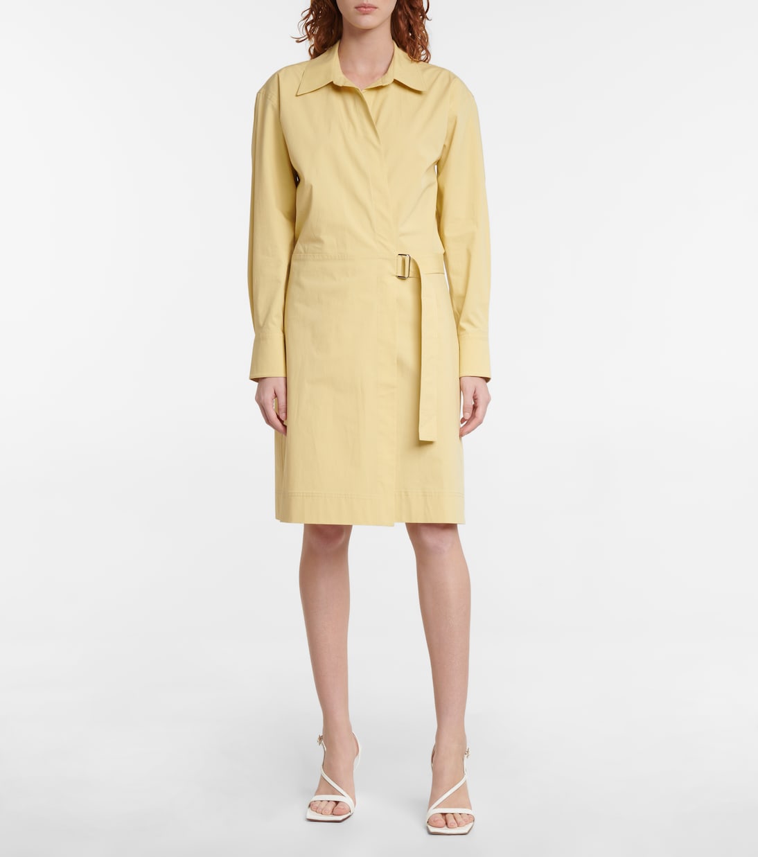 Hemdblusenkleid aus Baumwolle | Victoria Beckham