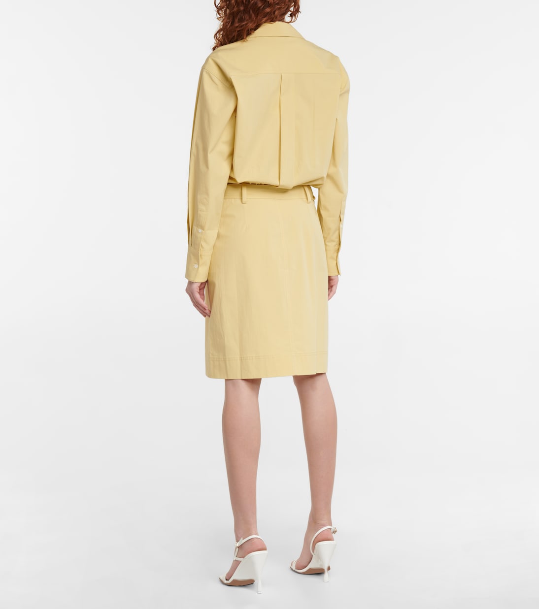 Hemdblusenkleid aus Baumwolle | Victoria Beckham