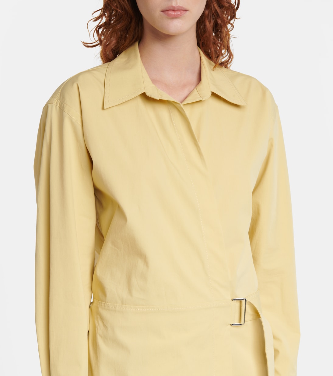 Hemdblusenkleid aus Baumwolle | Victoria Beckham