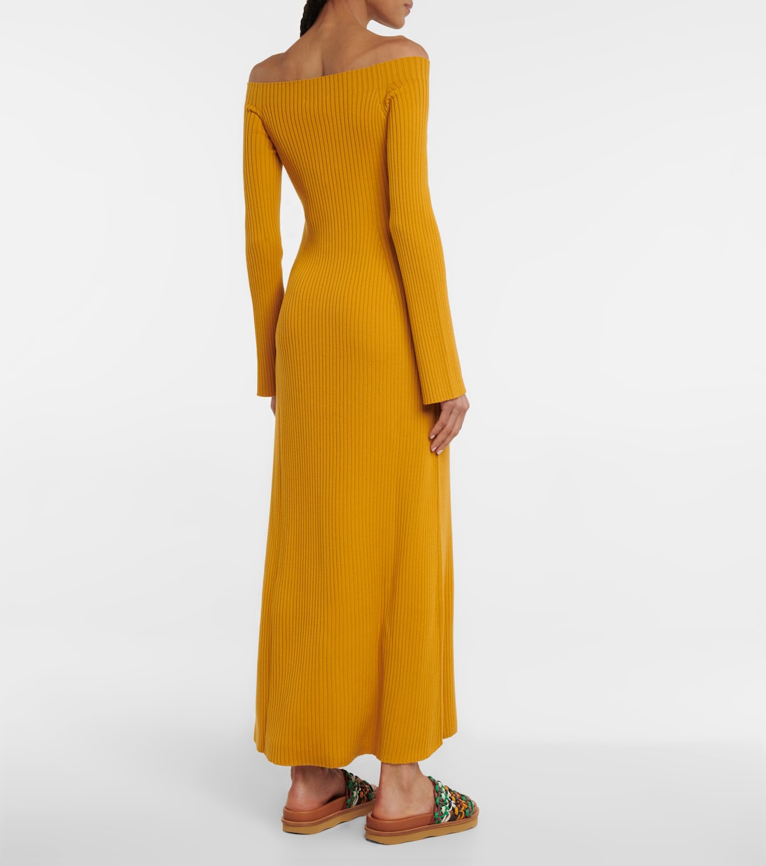 Robe longue en laine et cachemire | Chloé