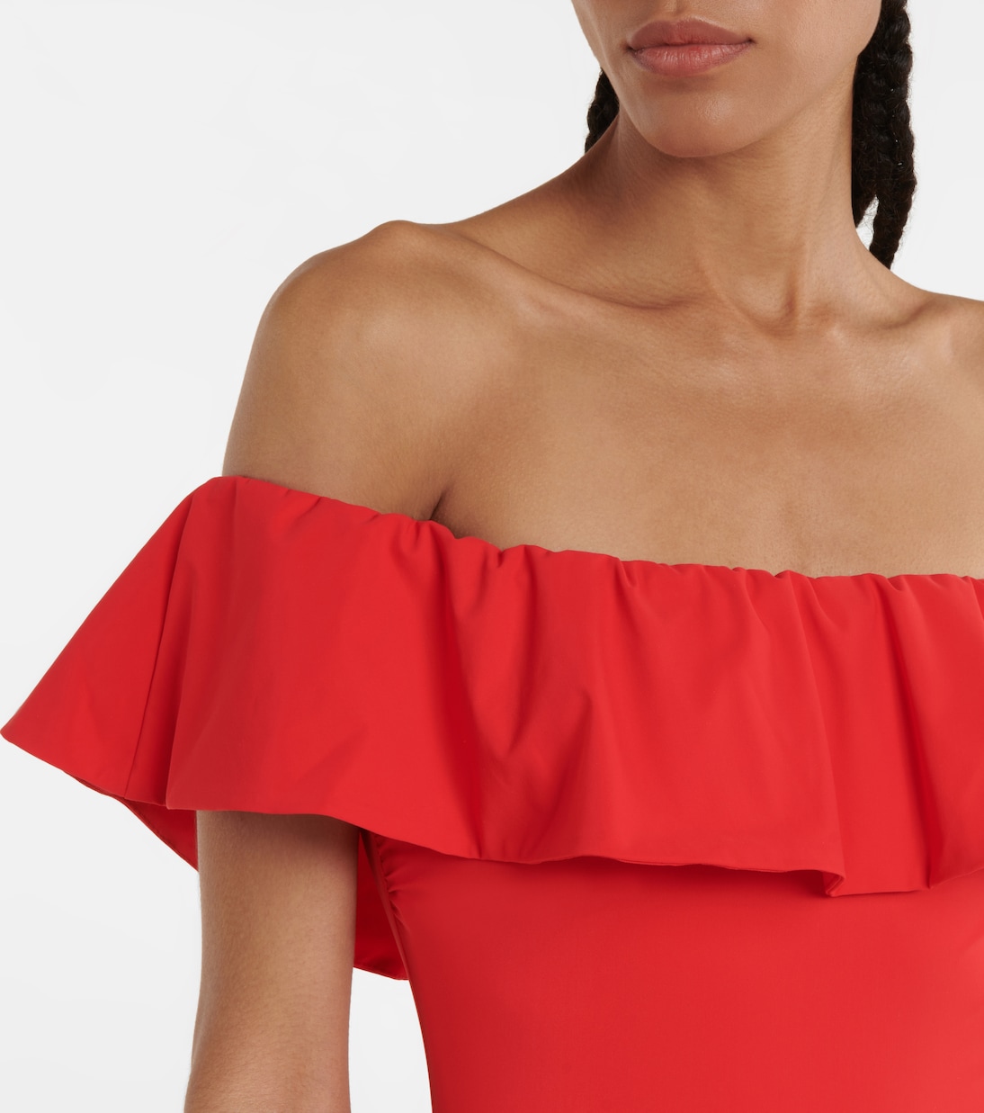 Off-shoulder swimsuit | Karla Colletto