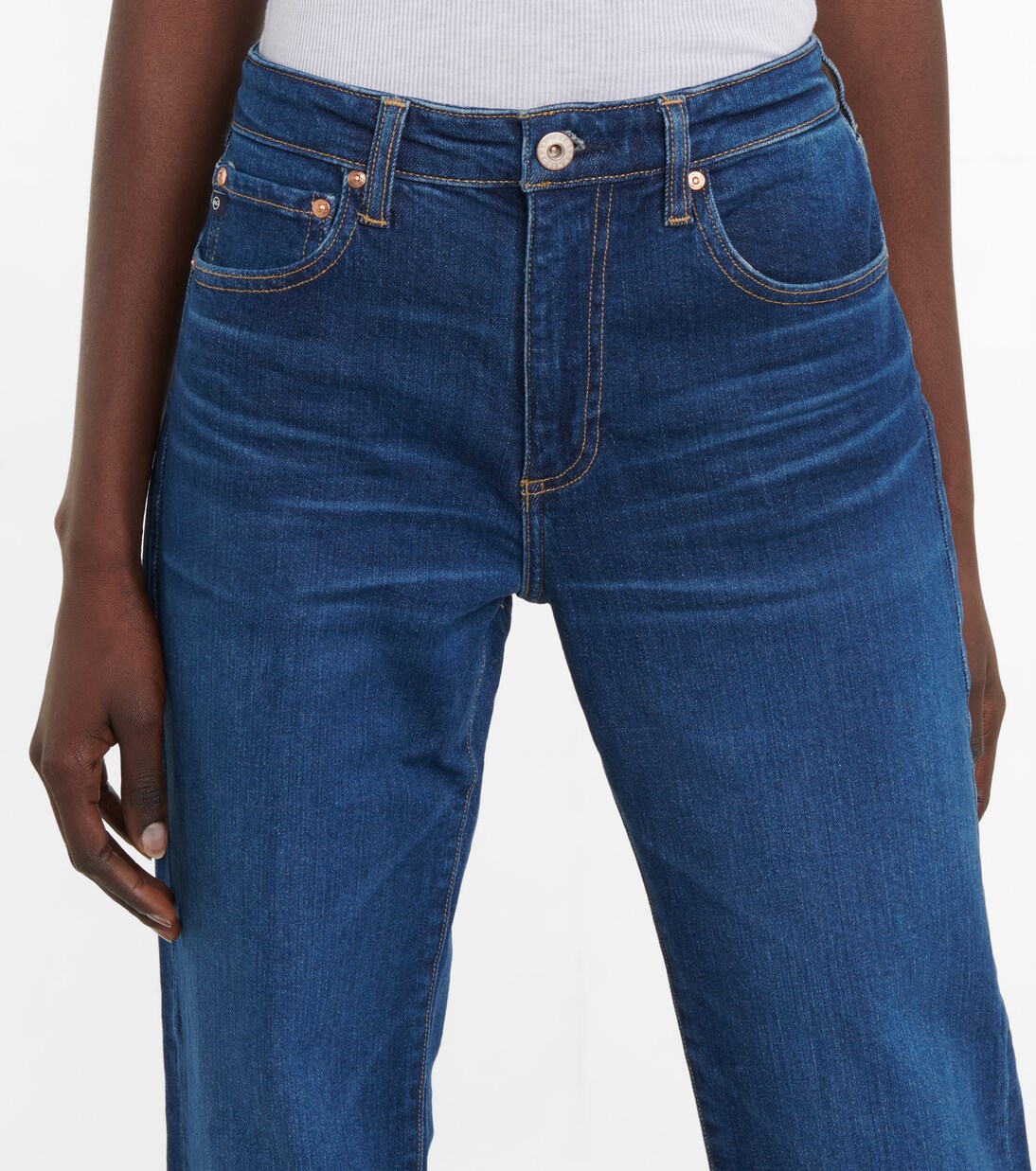 Jeans boyfriend Knoxx de tiro alto | AG Jeans