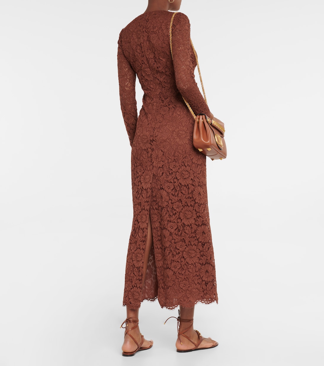 VGOLD floral lace gown | Valentino