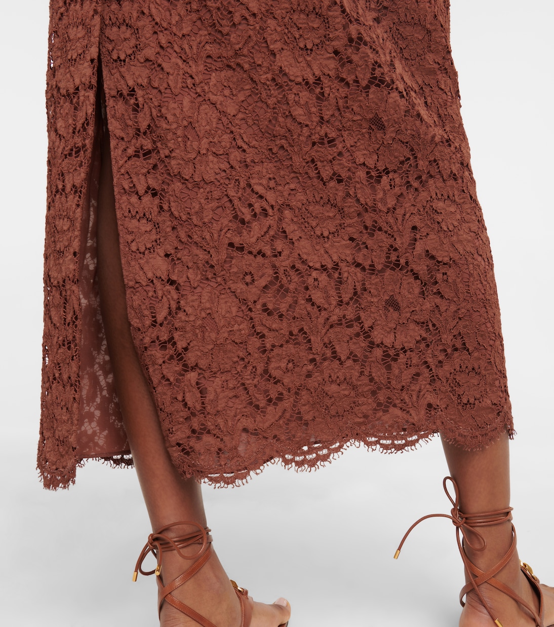 VGOLD floral lace gown | Valentino
