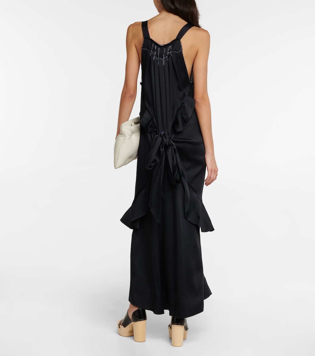 Maxikleid aus Crêpe | Maison Margiela