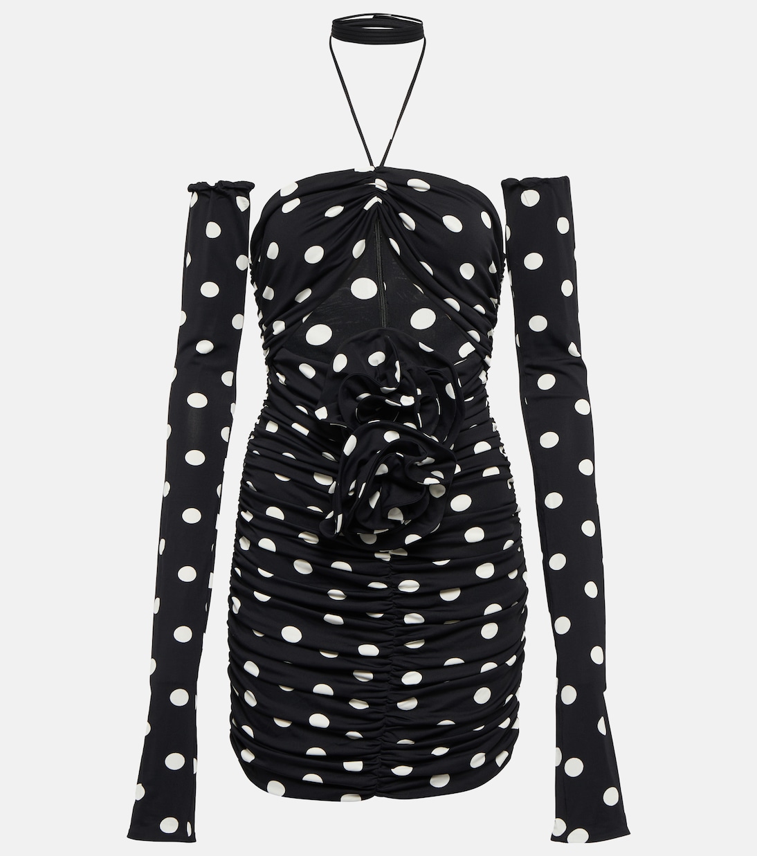 Polka-dot cutout minidress | Magda Butrym
