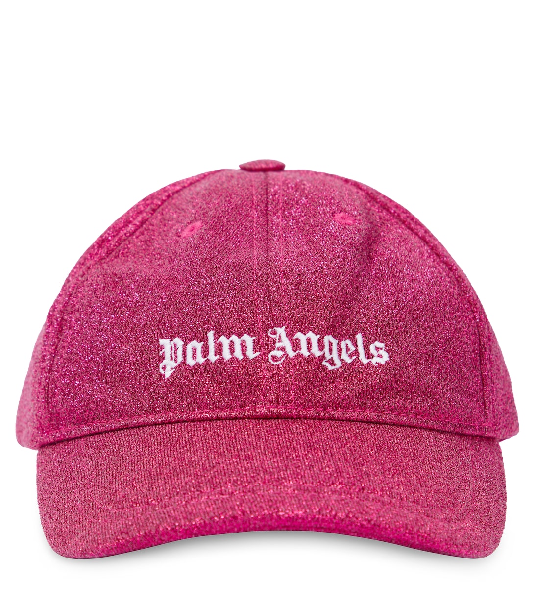 Casquette métallisée brodée à logo | Palm Angels Kids