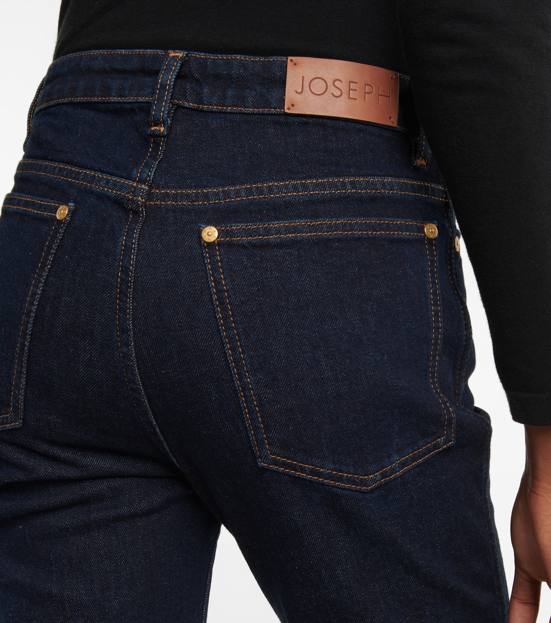 Jeans regular Duke Denim a vita media | Joseph