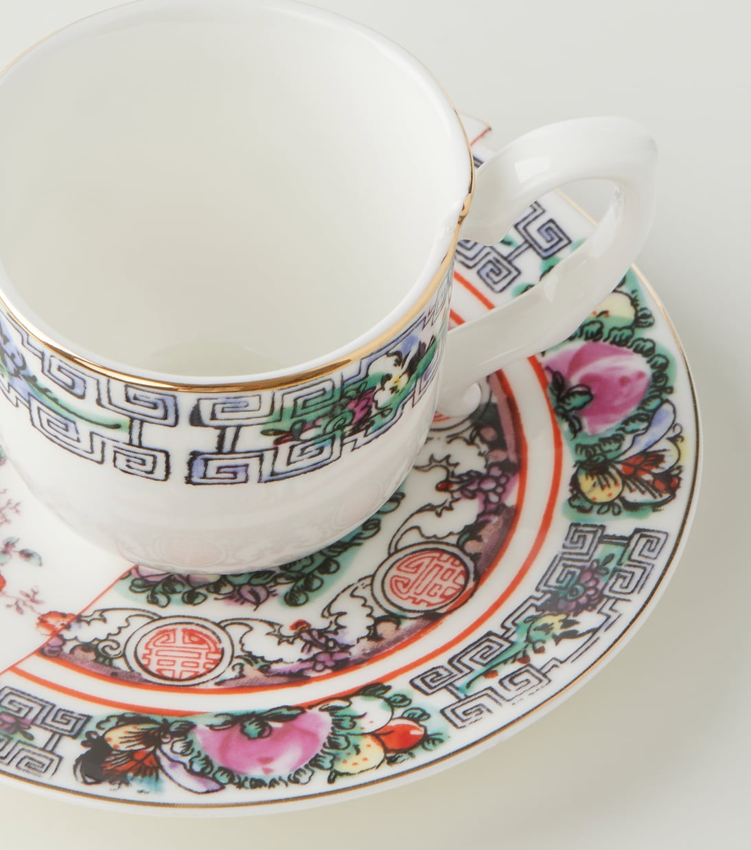 Hybrid Tamara espresso cup and saucer set | Seletti