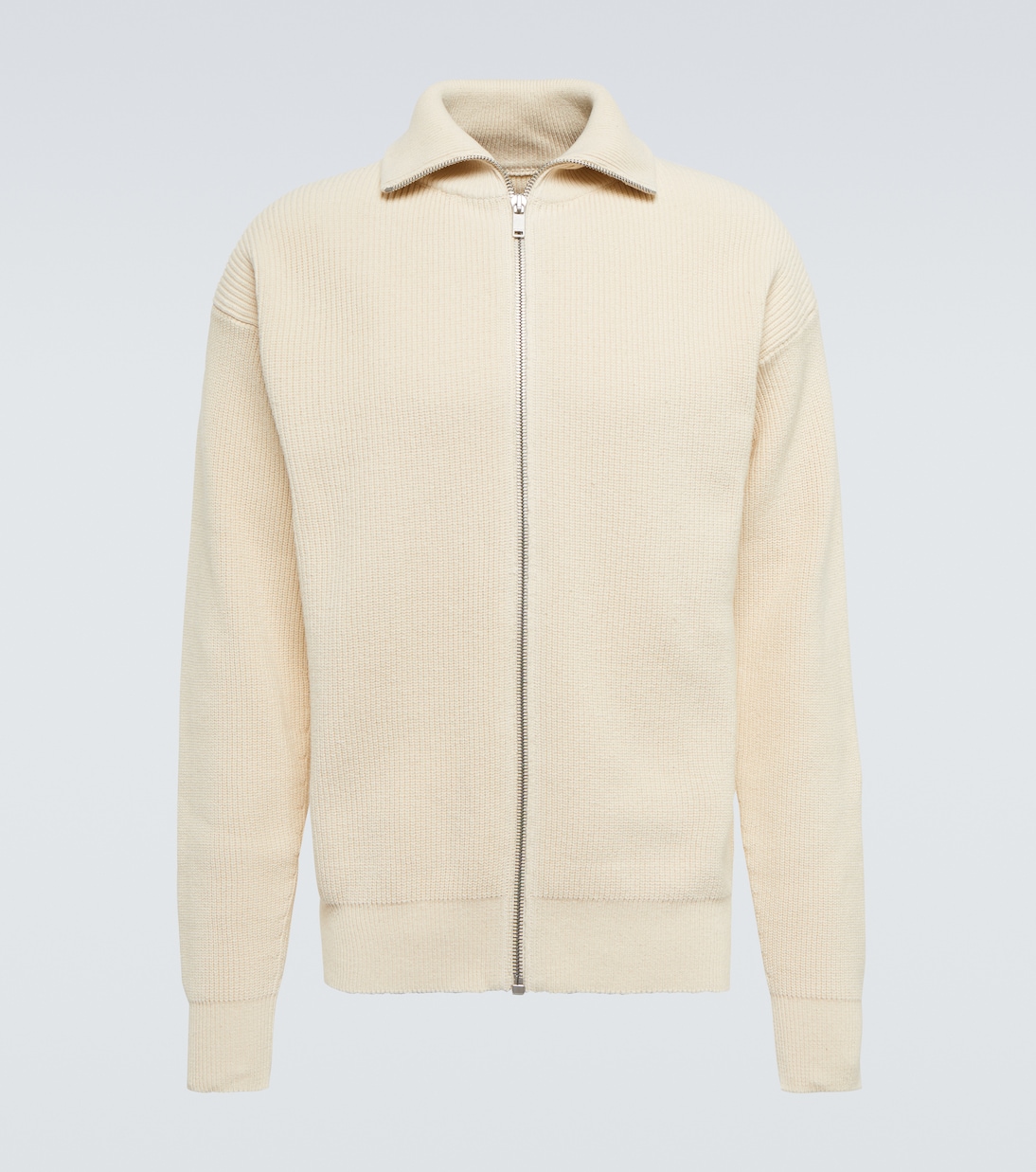 Chaqueta de algodón con cremallera | Jil Sander