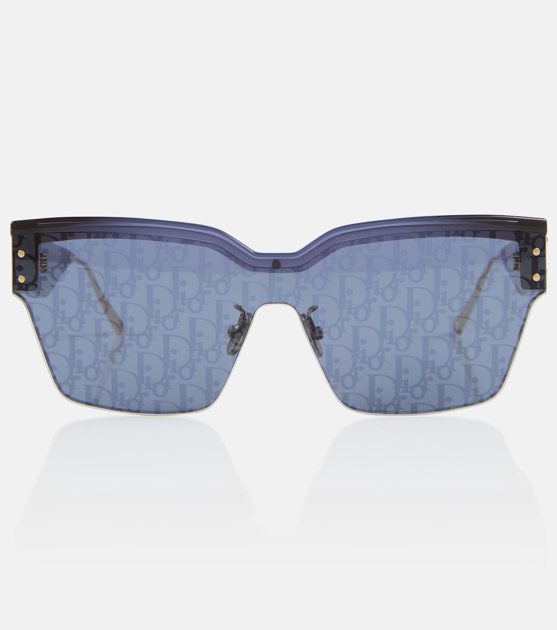 DiorClub M4U square shield sunglasses in multicoloured Dior Eyewear Mytheresa