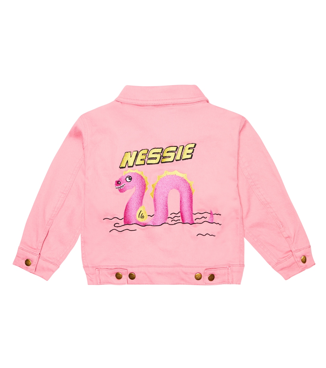 Embroidered denim jacket | Mini Rodini