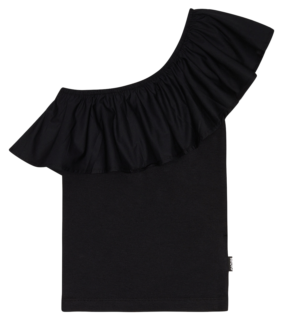 Rebecca one-shoulder cotton top | Molo