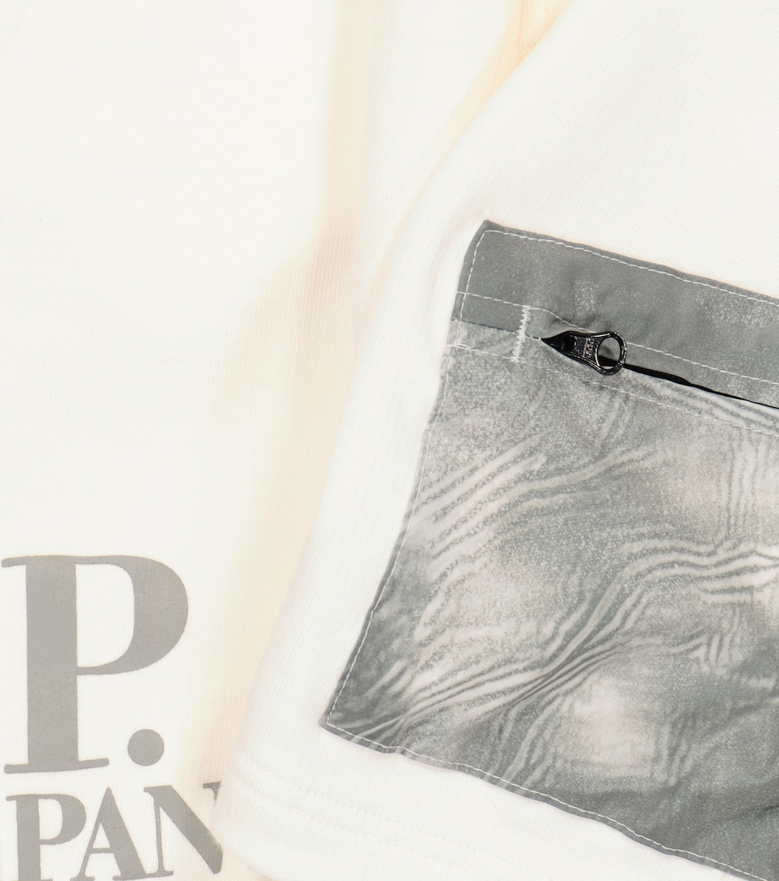 Shorts in cotone con stampa | C.P. Company Kids