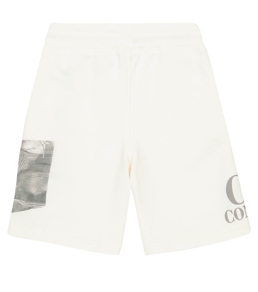 Shorts in cotone con stampa | C.P. Company Kids