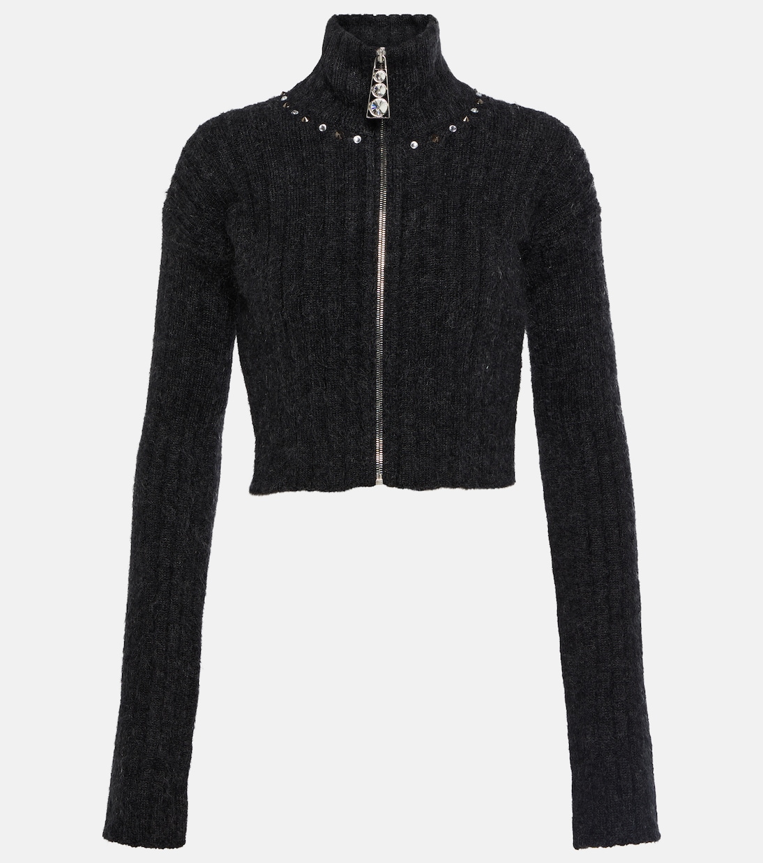 Pullover in misto lana con decorazioni | Alessandra Rich
