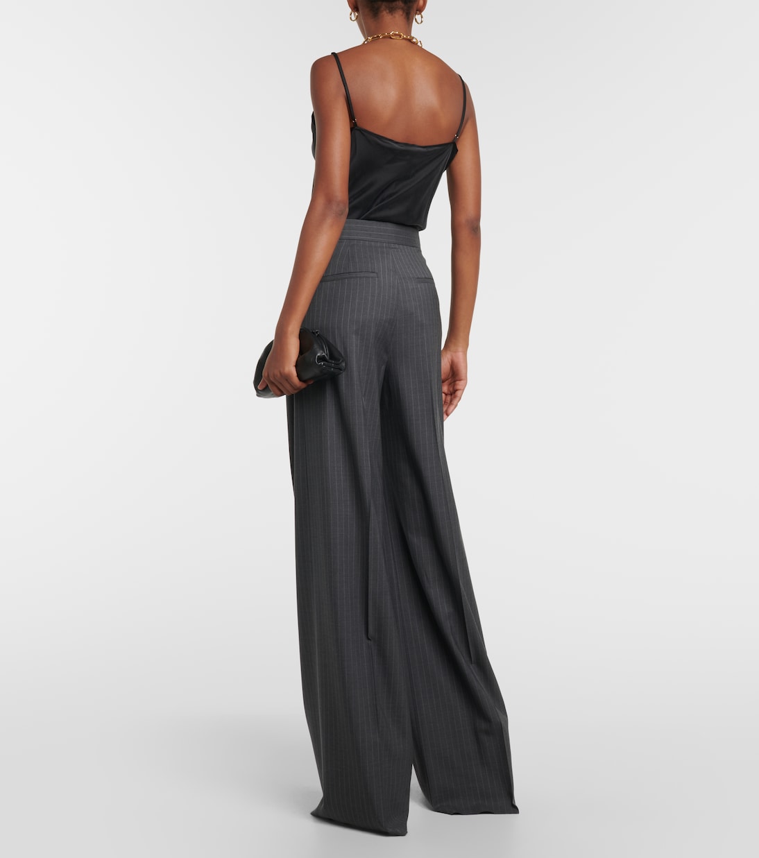 Pantalon Baba rayé en laine | Max Mara