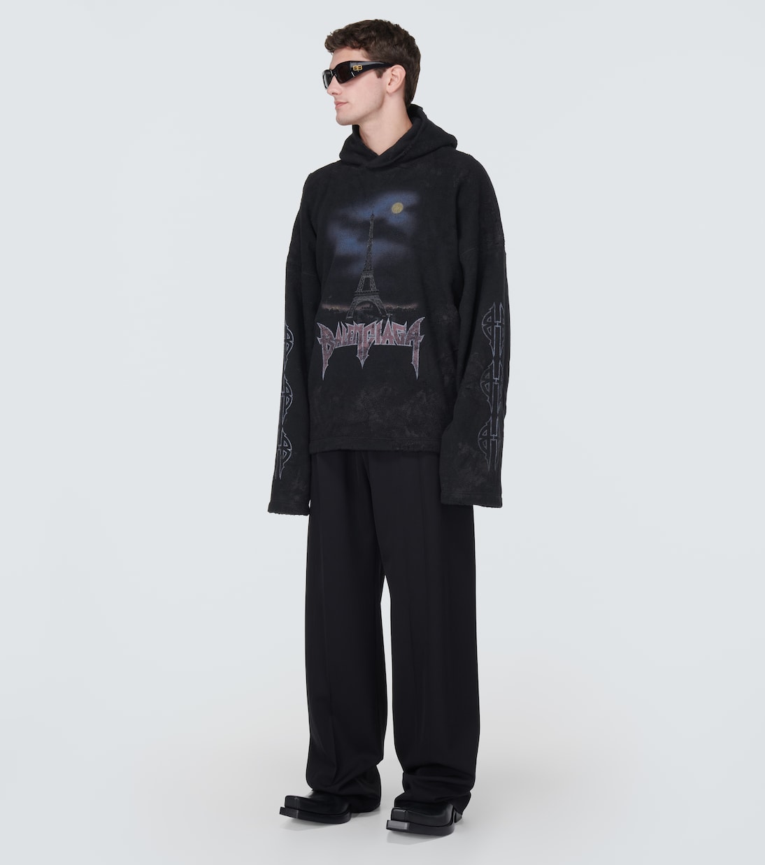 Sudadera con capucha estampada | Balenciaga