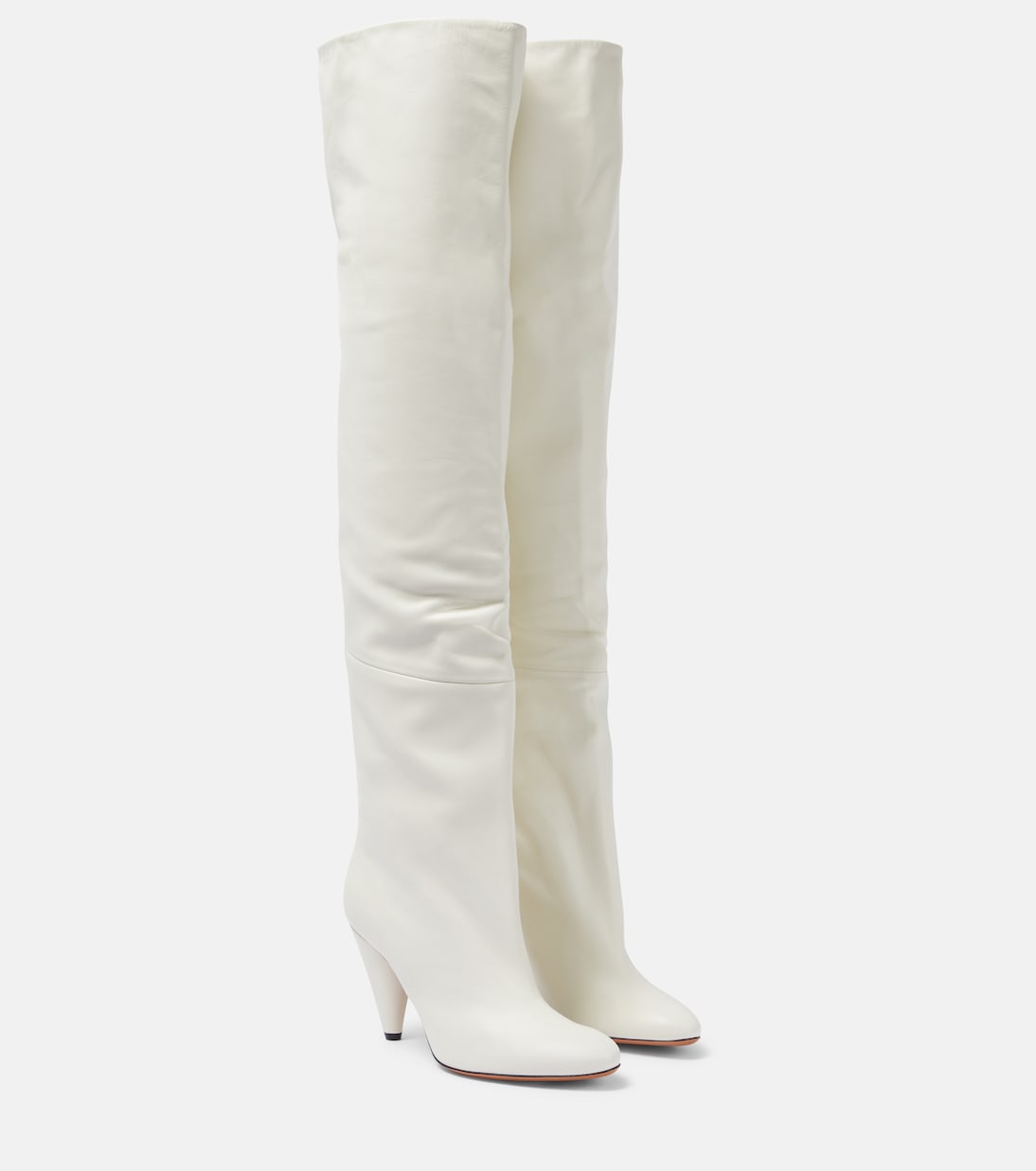 Botas mosqueteras Cone de piel | Proenza Schouler