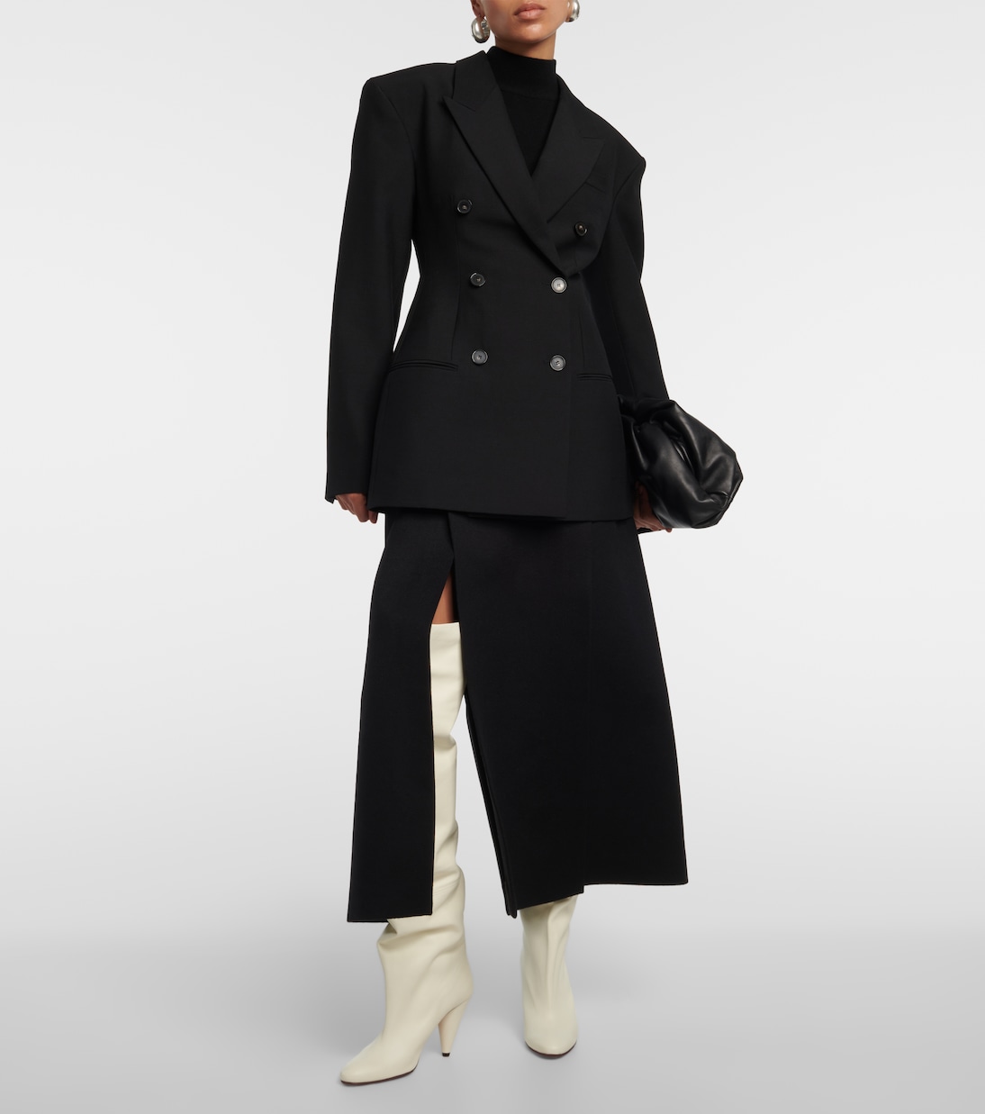 Botas mosqueteras Cone de piel | Proenza Schouler