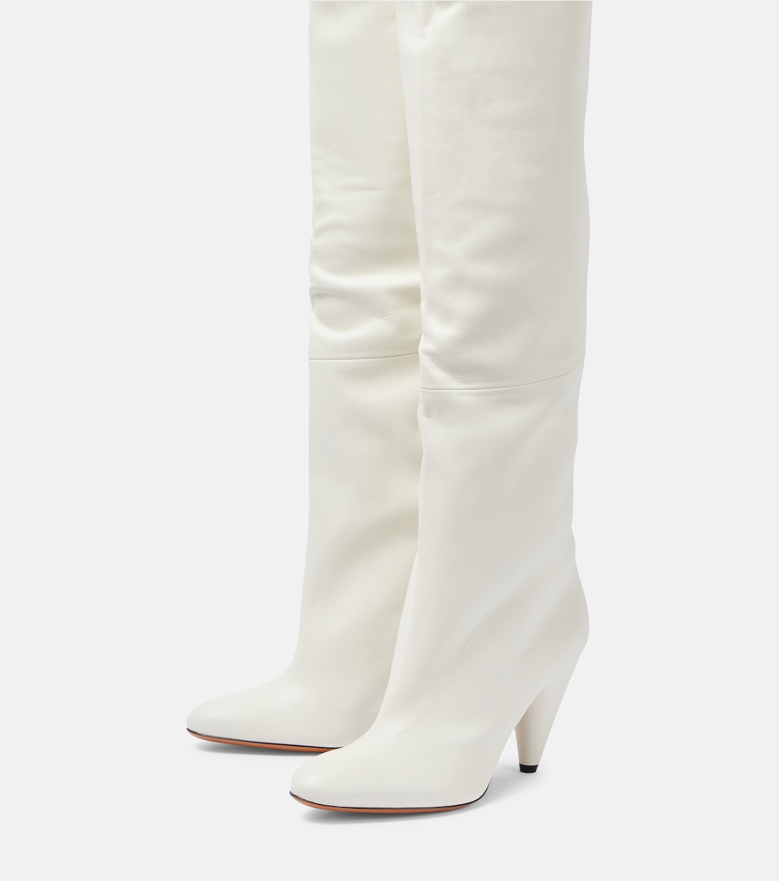 Botas mosqueteras Cone de piel | Proenza Schouler