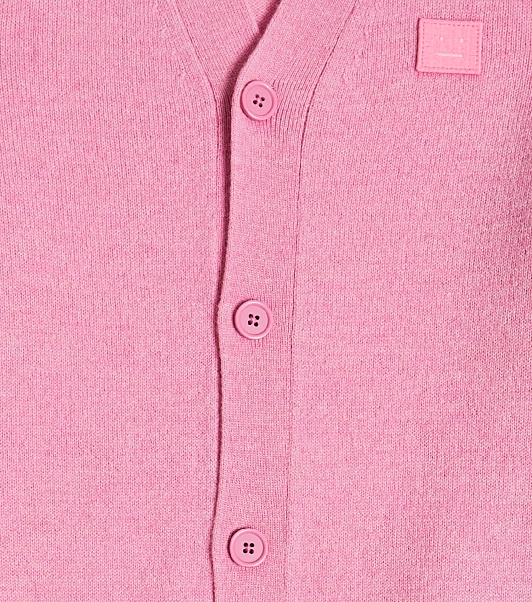 Cardigan Face aus Wolle | Acne Studios Kids