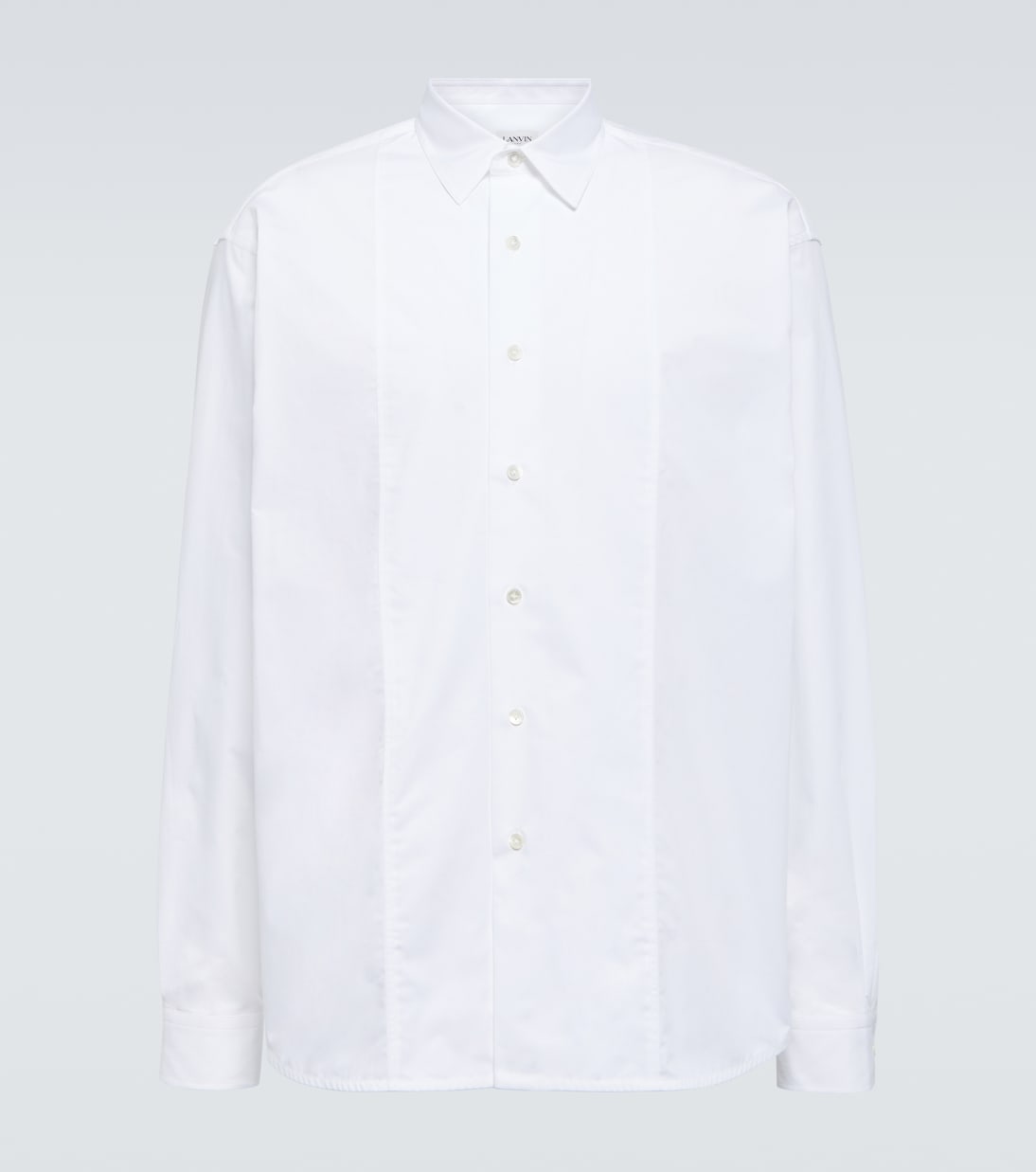 Camicia oversize in popeline di cotone | Lanvin